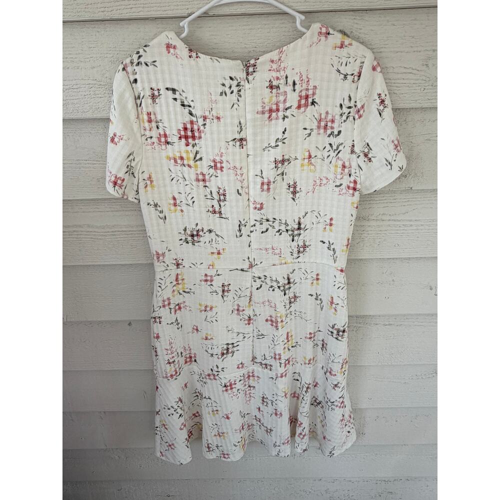 Lauren Ralph Lauren Floral Dress Size 8/10 Short Sleeve Fit & Flare - Picture 9 of 9